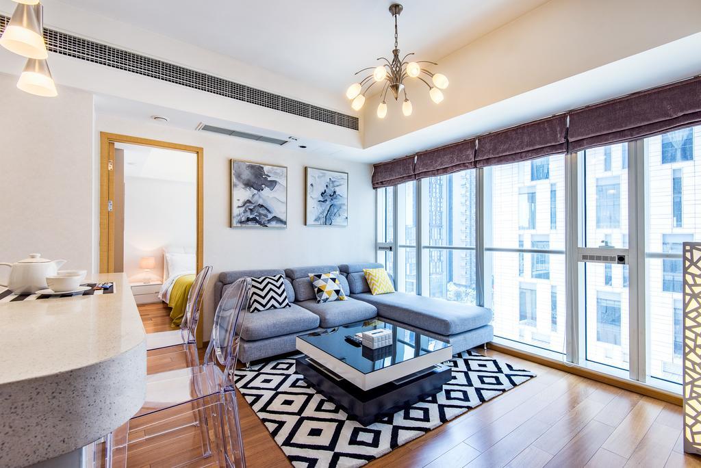 S6 Service Apartment（Chengdu Chunxi Road Taikoo Li Branch） Екстер'єр фото