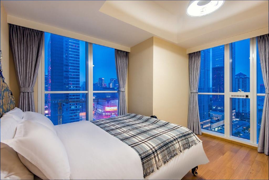 S6 Service Apartment（Chengdu Chunxi Road Taikoo Li Branch） Екстер'єр фото