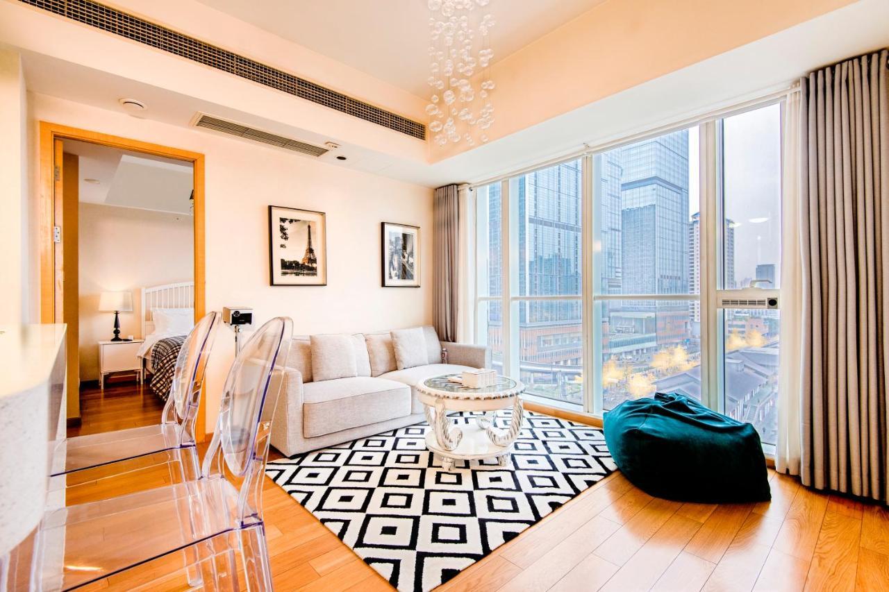 S6 Service Apartment（Chengdu Chunxi Road Taikoo Li Branch） Екстер'єр фото